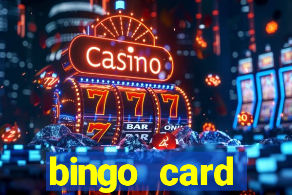 bingo card generator with pictures